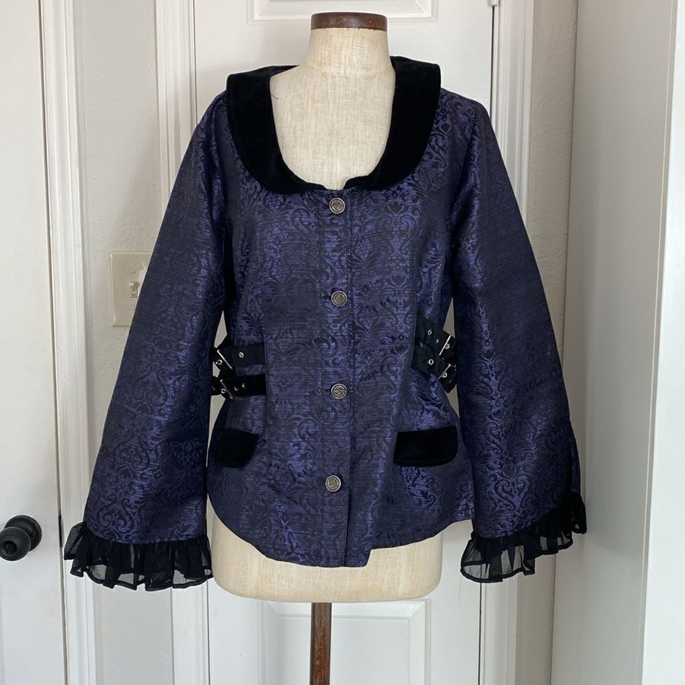 Funhouse Steampunk Gothic Victorian Jacket - image 1